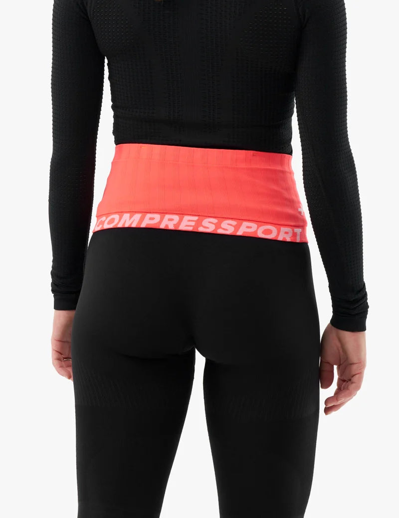 Compressport Unisex's Free Belt - Red/Black