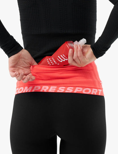 Compressport Unisex's Free Belt - Red/Black