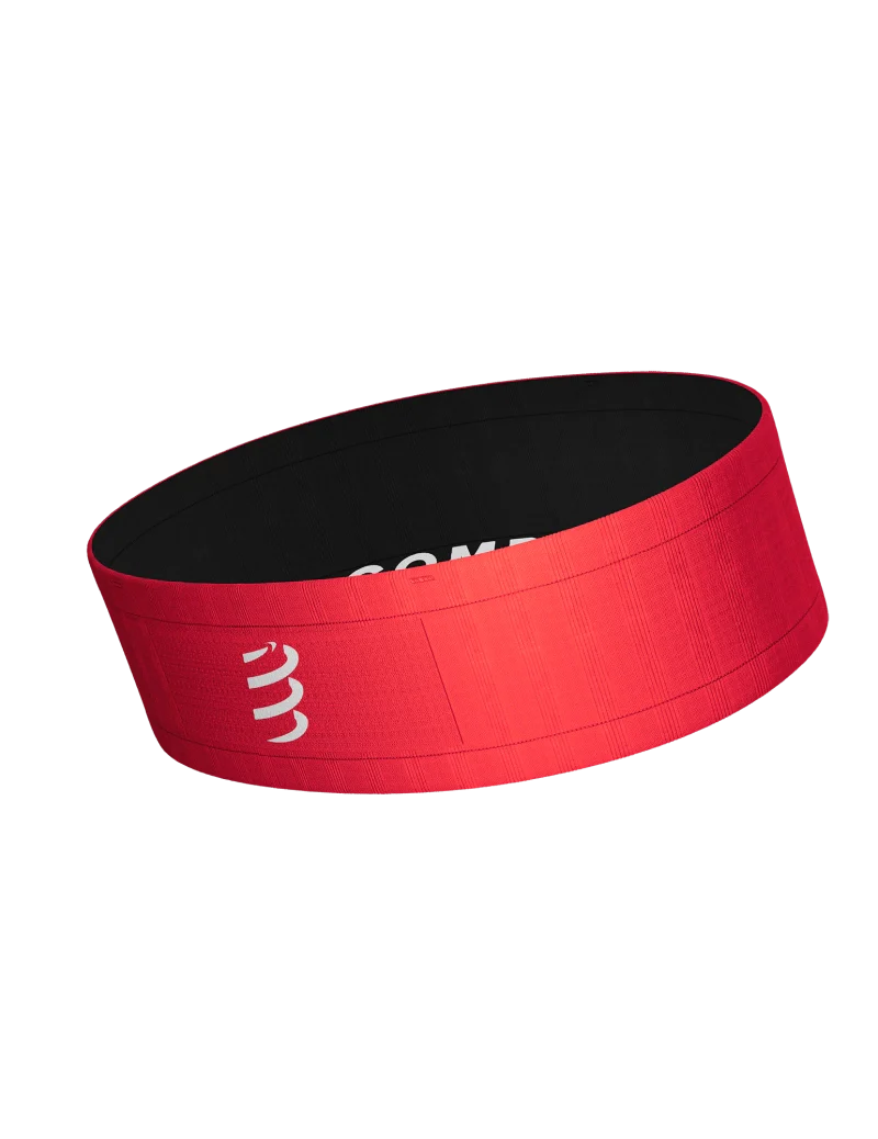 Compressport Unisex's Free Belt - Red/Black