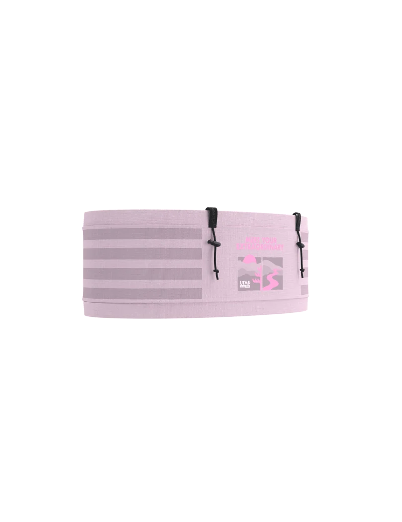 Compressport Unisex's Free Belt Pro UTMB 2025 L1 - Roseate