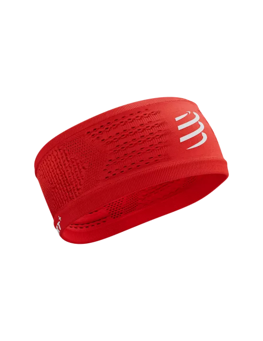 Compressport Unisex's Headband On/Off - Red