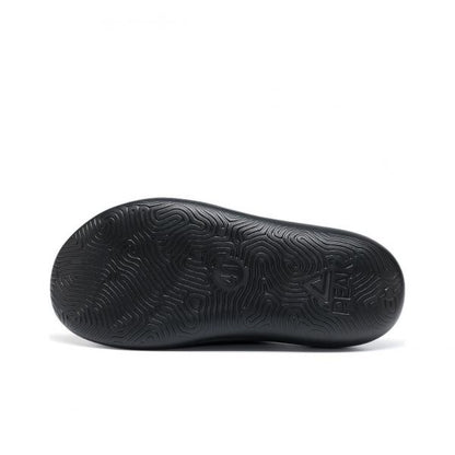 PEAK Unisex's Taichi Slippers Chubby - All Black