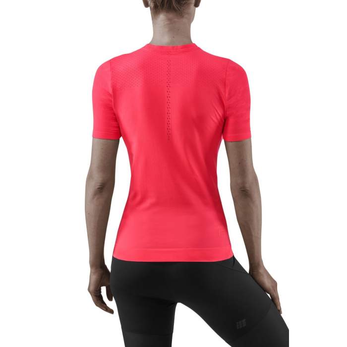 CEP Women's Run Ultralight Shirt Short Sleeve - Pink