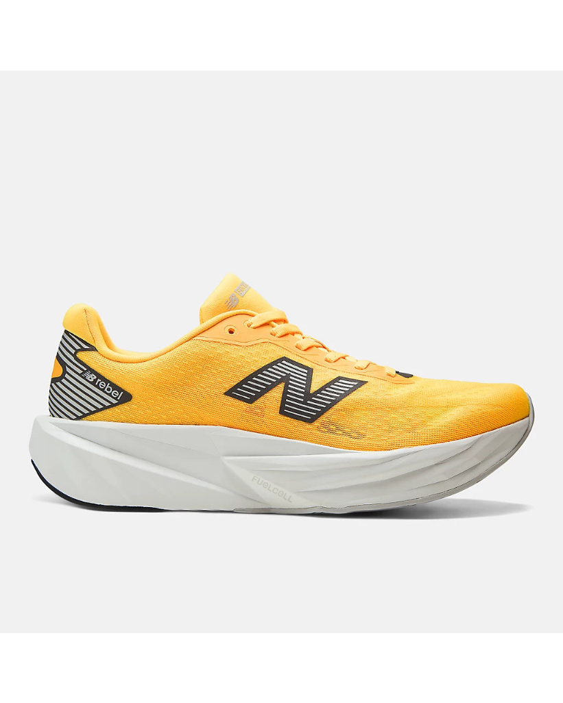 New Balance Men's FuelCell Rebel v5 - SATSUMA ORANGE / GREY MATTER