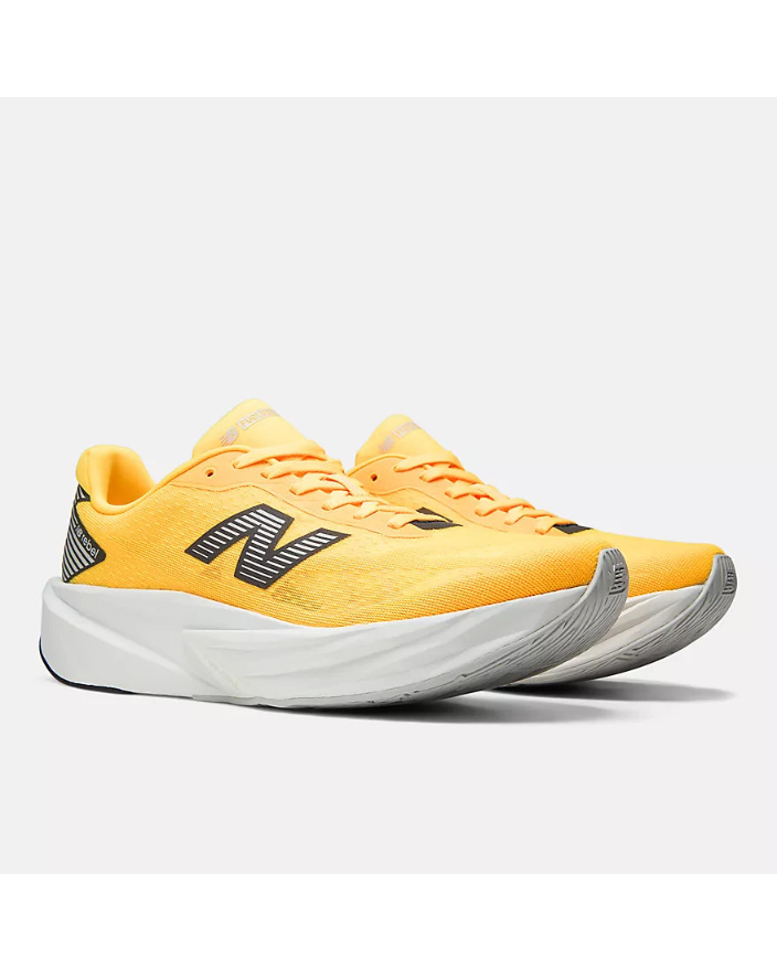 New Balance Men's FuelCell Rebel v5 - SATSUMA ORANGE / GREY MATTER