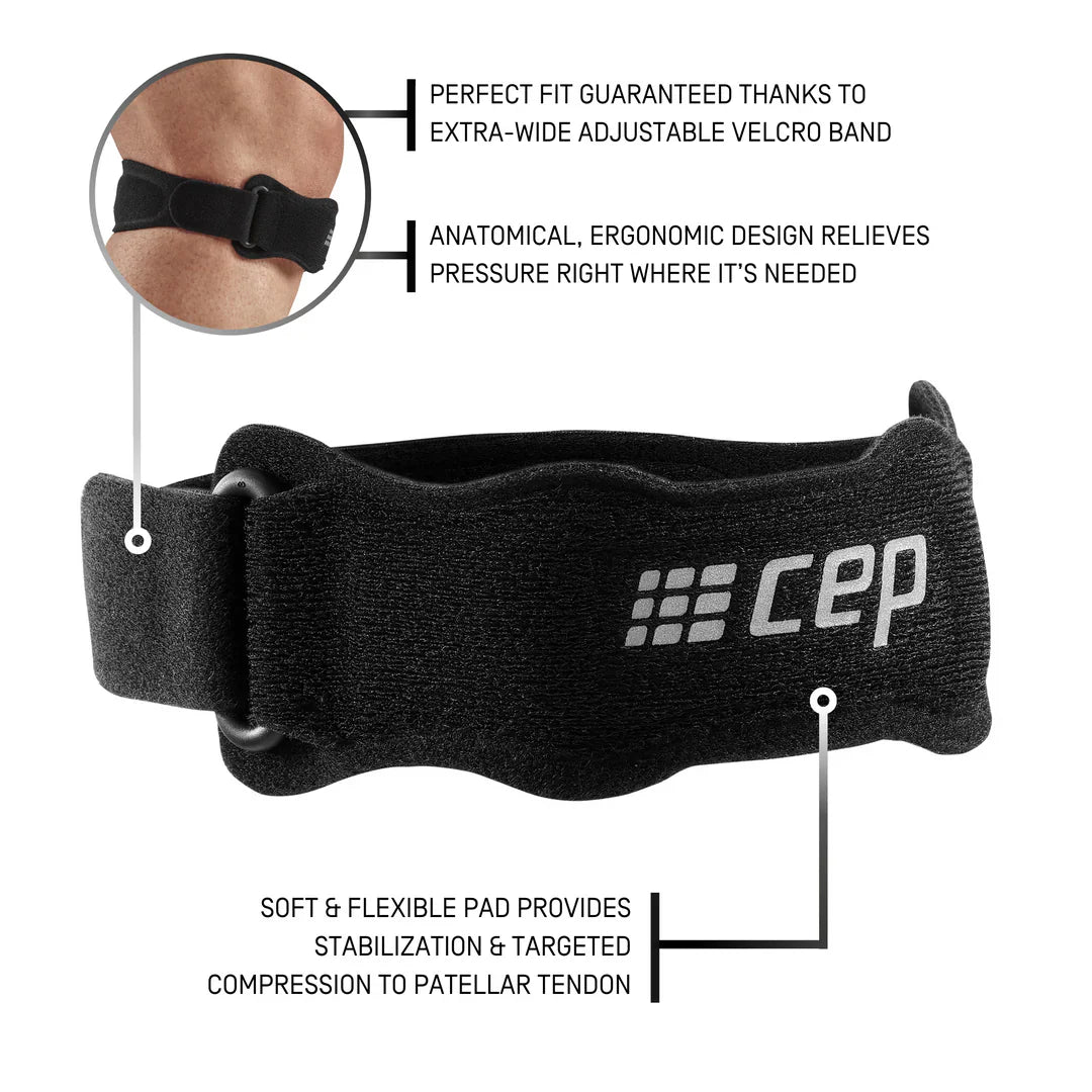 CEP Unisex's Mid Support Patella Strap - Black