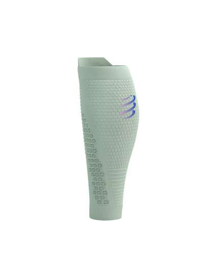 Compressport Unisex's R2 3.0 Calf Sleeves - Aqua/Jacaranda
