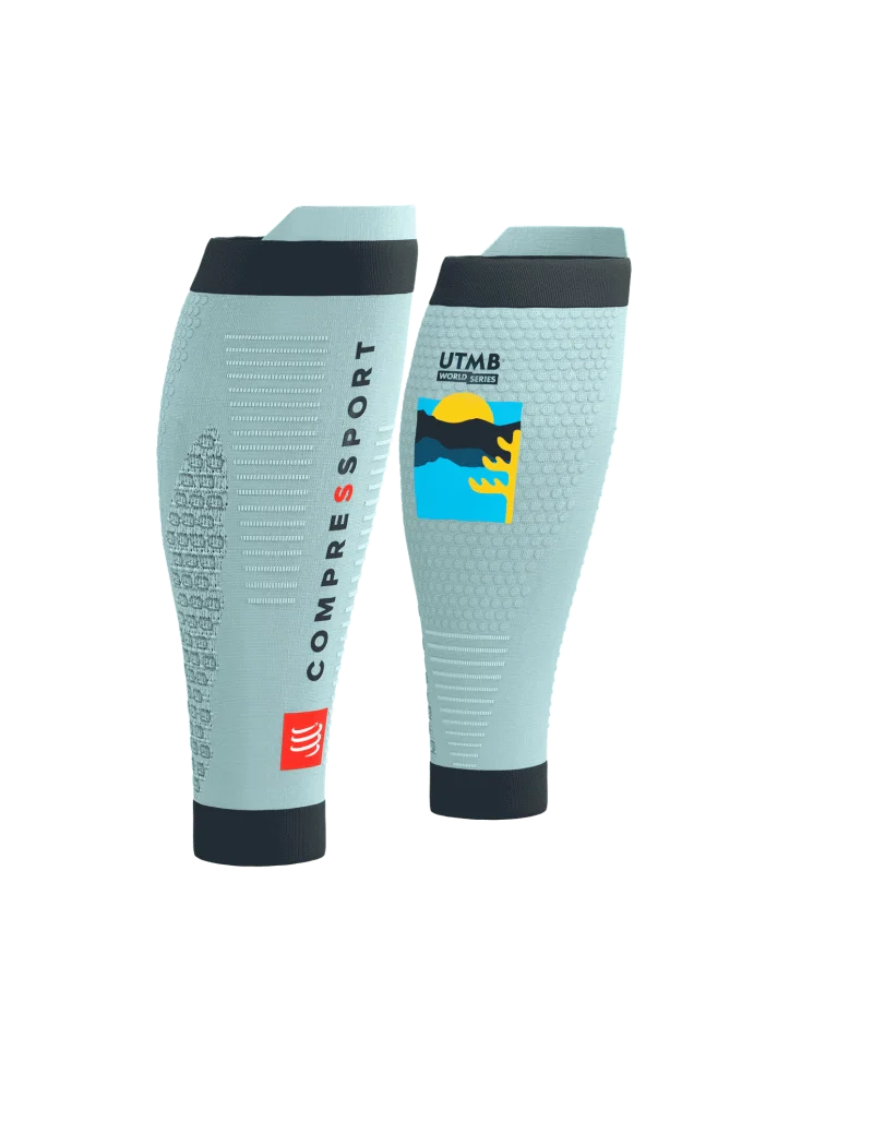 Compressport Unisex's R2 3.0 360° print UTMB 2025 L1 - Ice Flow