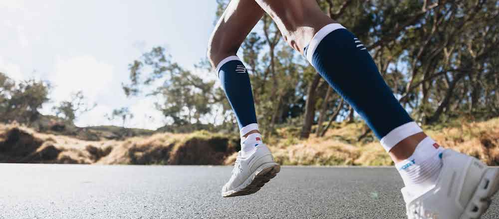 Compressport Unisex Calf Sleeve R2 3.0 - Estate Blue