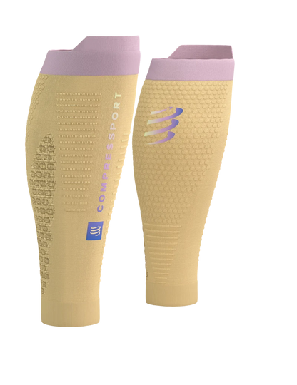 Compressport Unisex's R2 3.0 Calf Sleeves - Impala/Roseate
