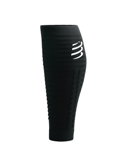 Compressport Unisex's R2 AERO Calf Sleeves - Black/White