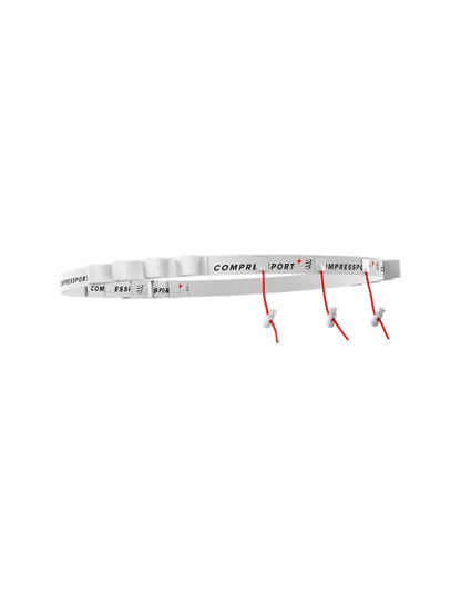 Compressport Unisex's Race Belt - White