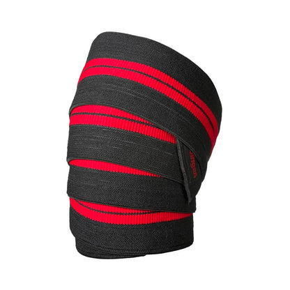 Harbinger Red Line Knee Wraps - Black/Red