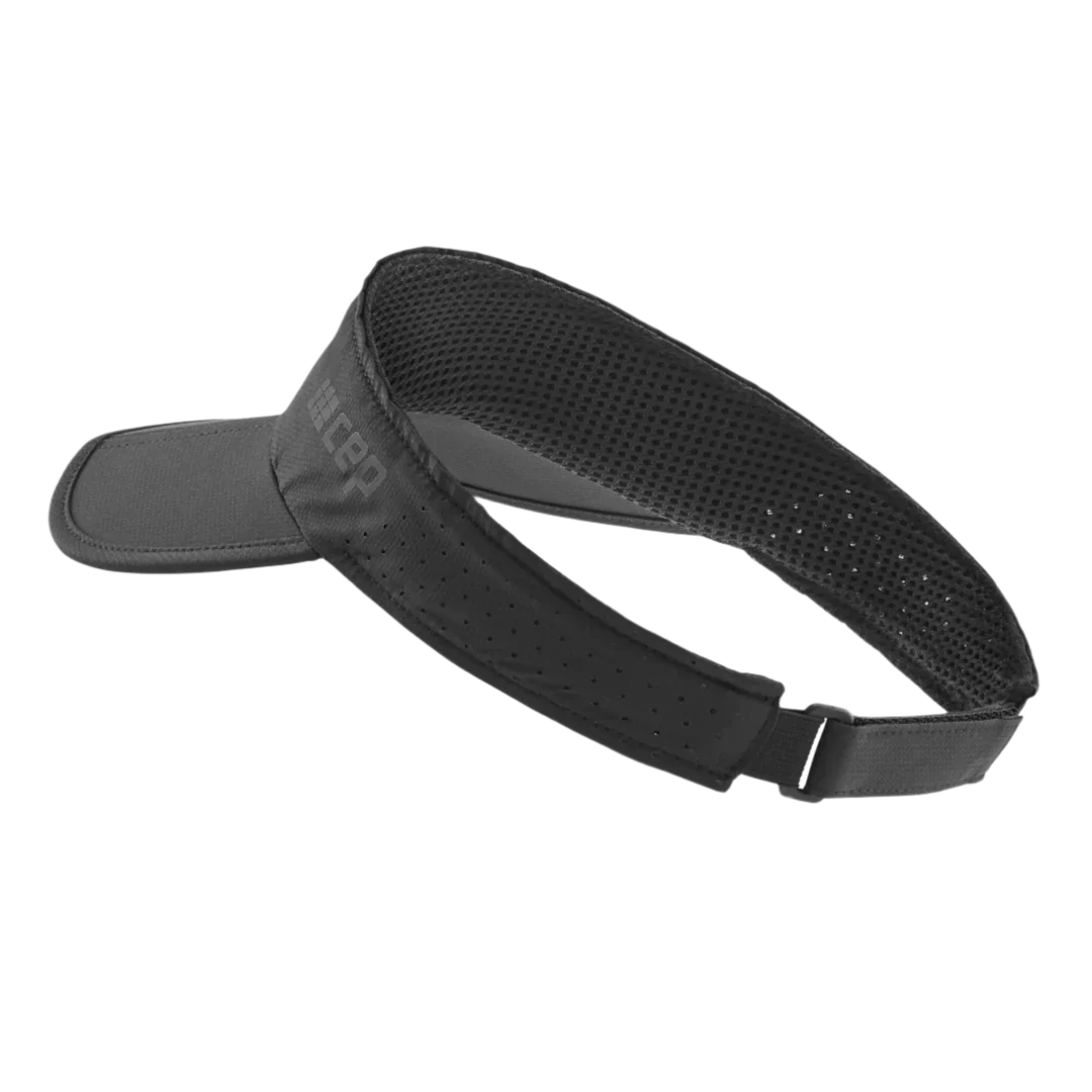 CEP Unisex's Run Foldable Visor - Black