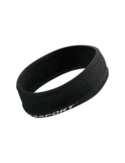 Compressport Unisex's Thin Headband On/Off - Black