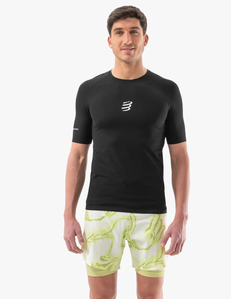 Compressport Men's Trail Racing SS Tshirt - Black