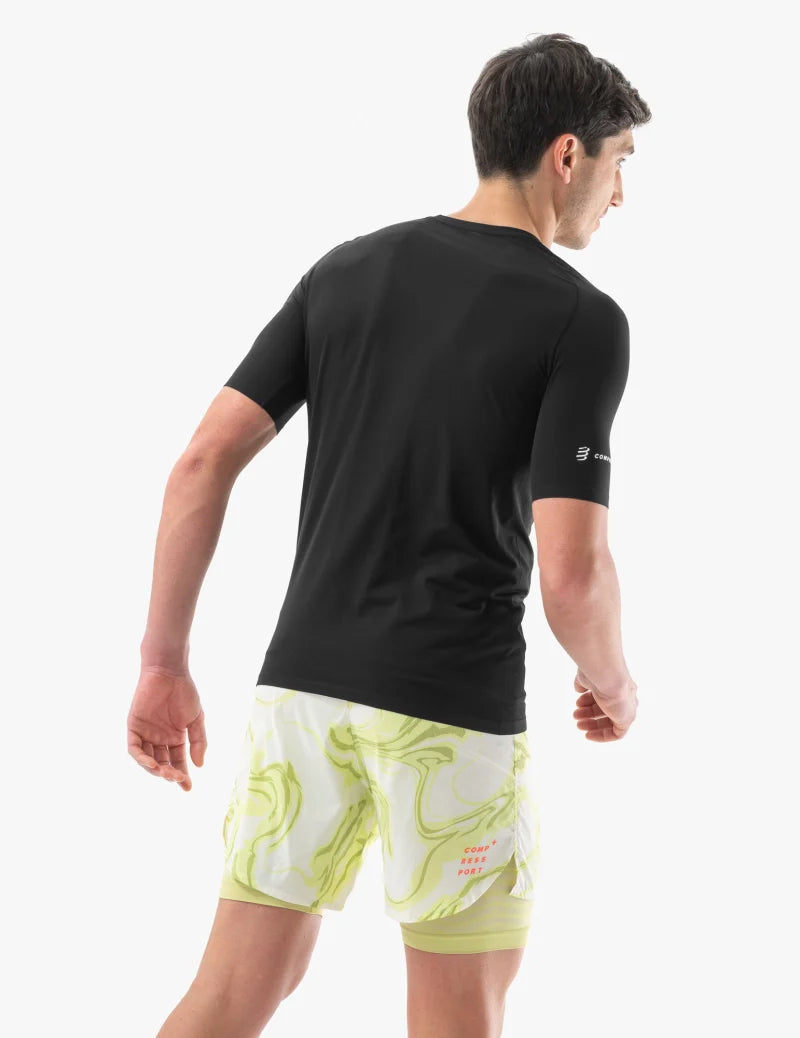 Compressport Men's Trail Racing SS Tshirt - Black