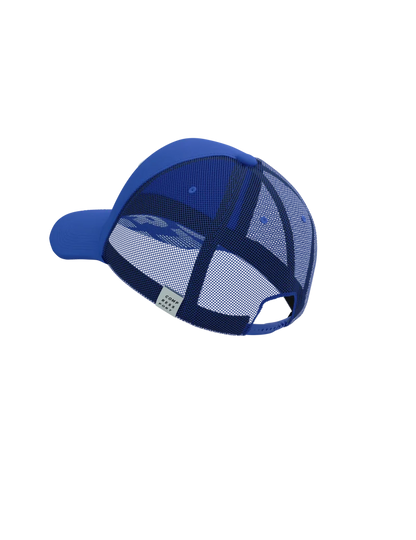 Compressport Unisex's Trucker Cap - Dazz Blue/White