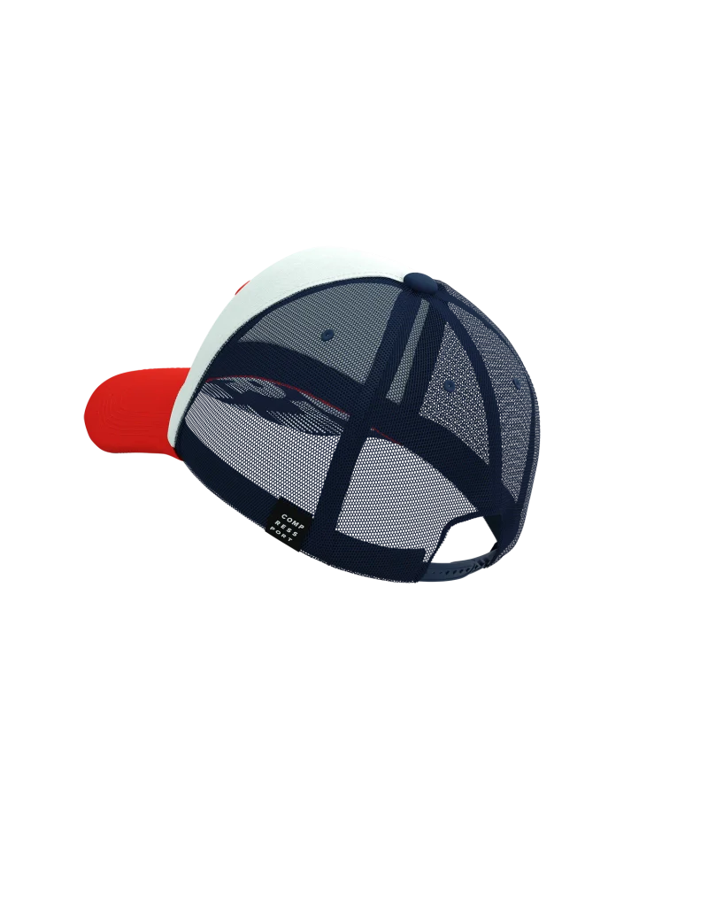 Compressport Unisex's Trucker Cap - Sugar/Blues