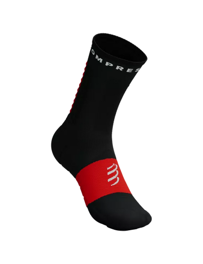 Compressport Unisex's Ultra Trail Sock v2.0 - Black/Red