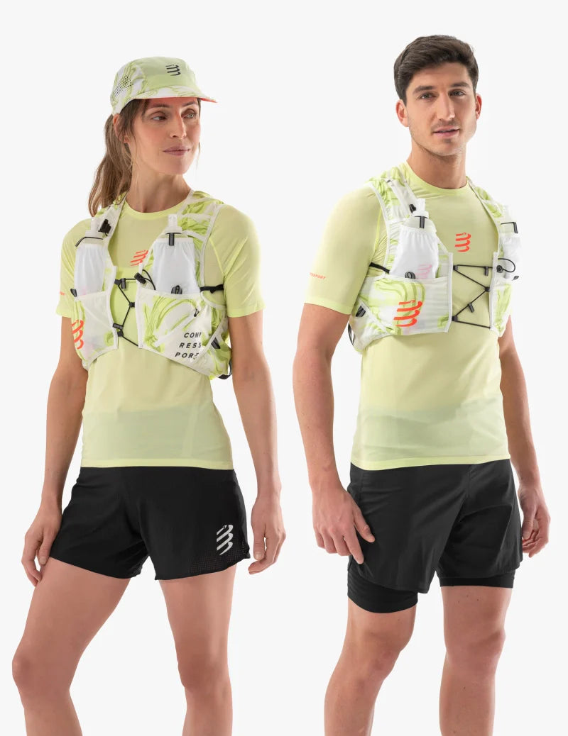 Compressport Unisex's UltRun EVO 10 Pack - Sugar/Green Camo