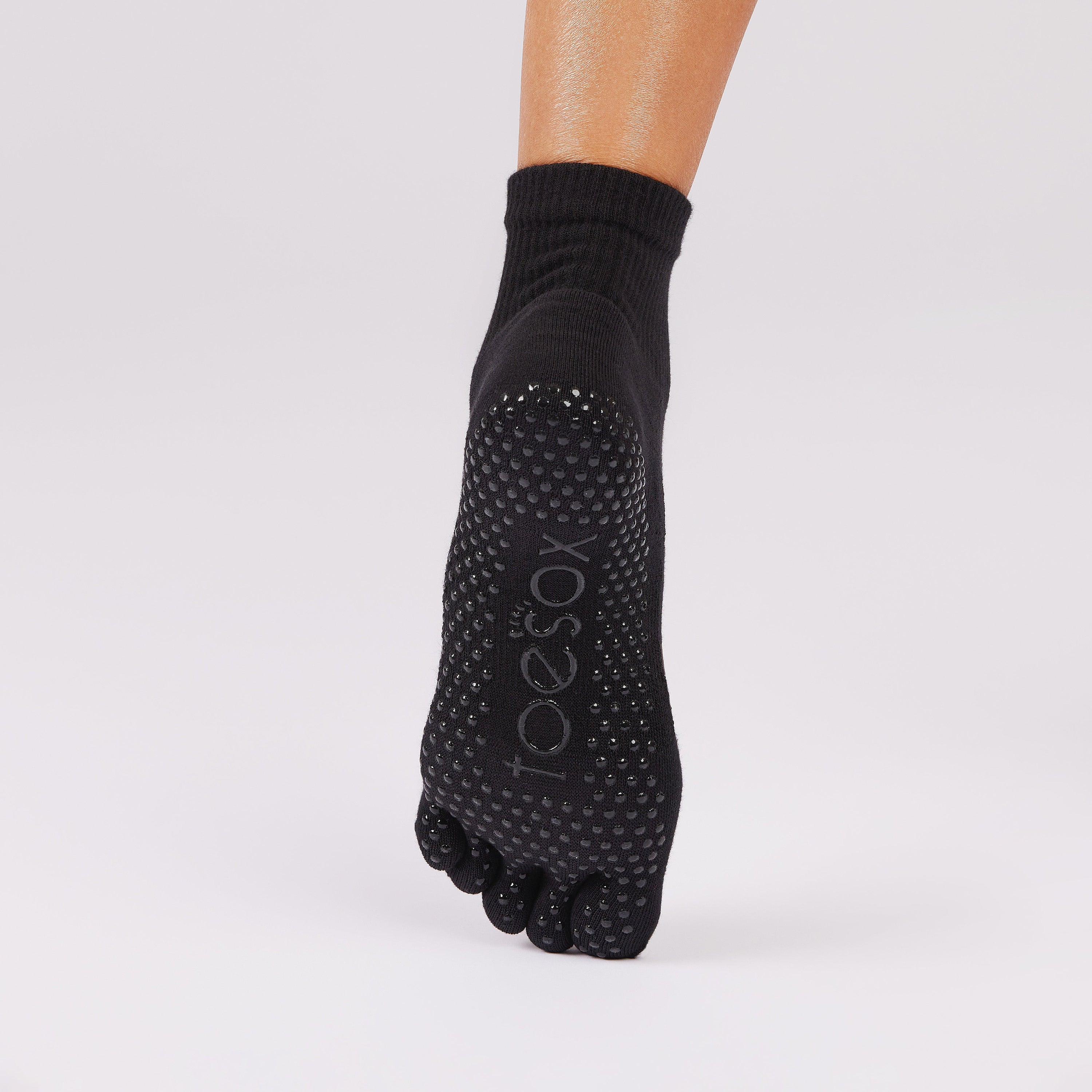 TOESOX Full Toe Ultra Fine Knit Melody - Mirage Stripe