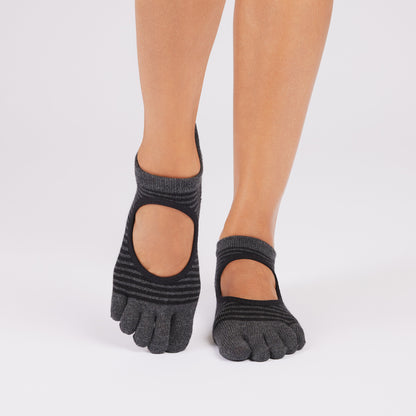 TOESOX Full Toe Bellarina - Midnight Stripe