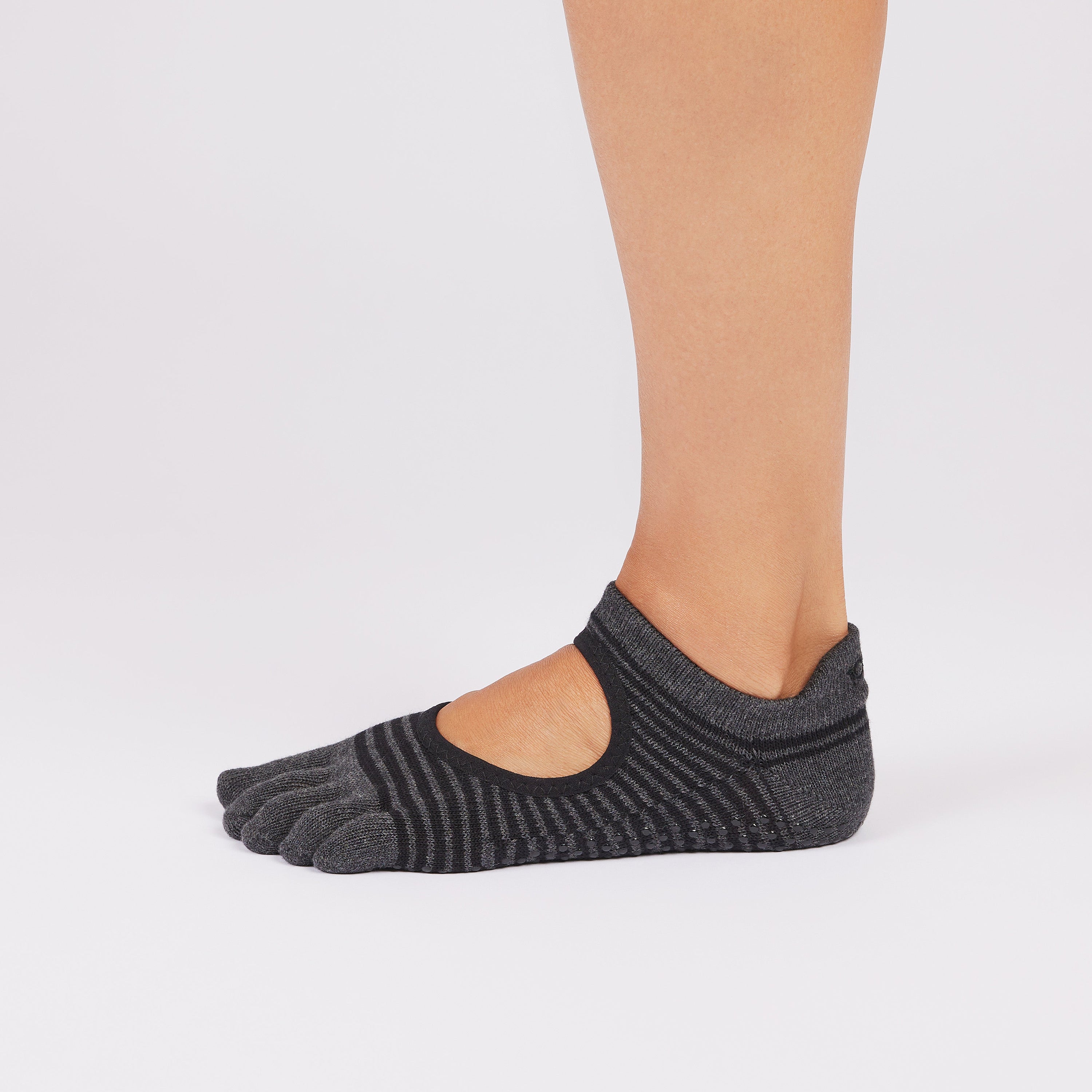 TOESOX Full Toe Bellarina - Midnight Stripe
