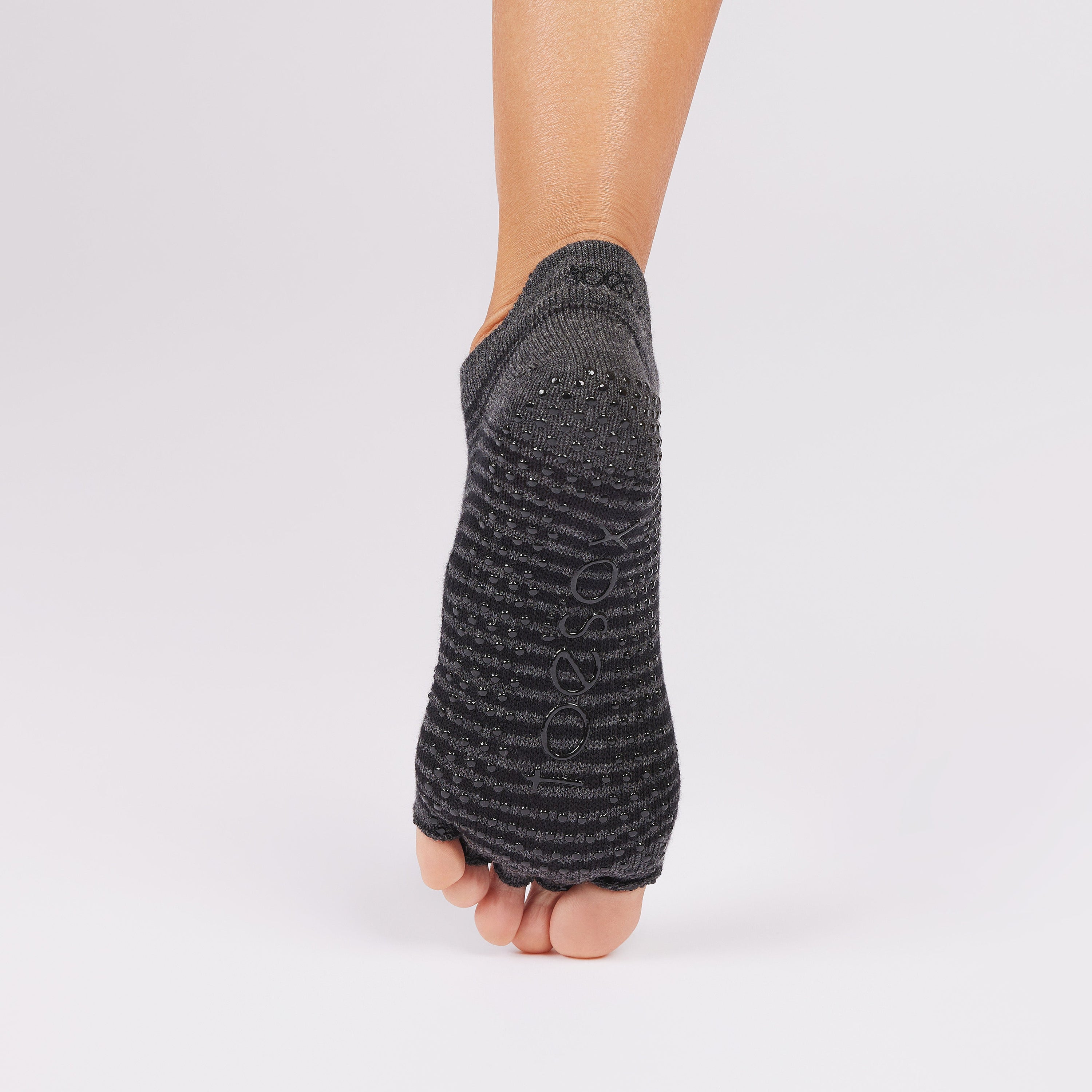 TOESOX Half Toe Bellarina - Midnight Stripe