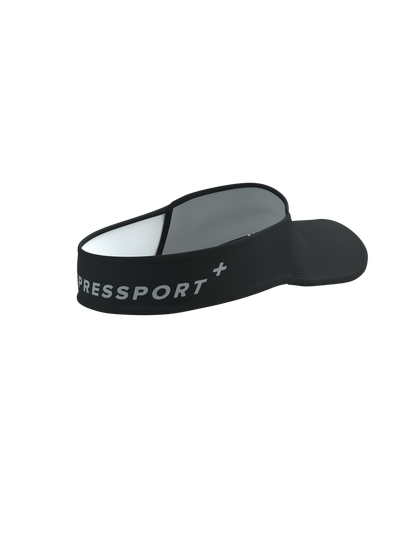 Compressport Unisex's Visor Ultralight - Black (Ironman 2025)