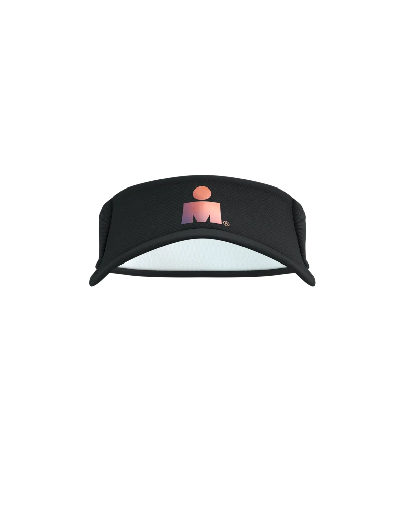 Compressport Unisex's Visor Ultralight - Black (Ironman 2025)