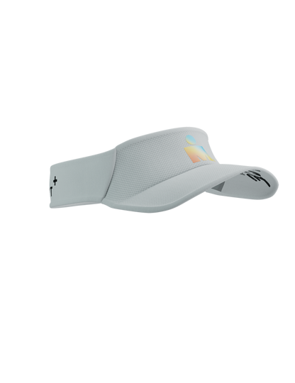 Compressport Unisex's Visor Ultralight - White (Ironman 2025)