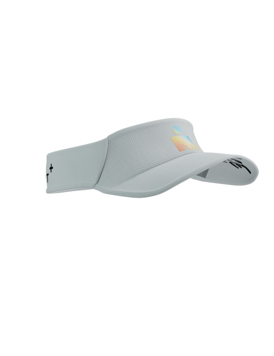 Compressport Unisex's Visor Ultralight - White (Ironman 2025)