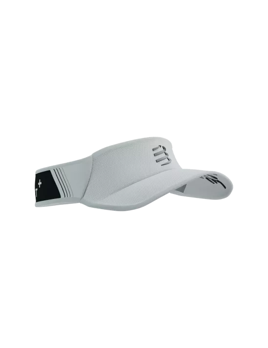 Compressport Unisex's Visor Ultralight - White/Black