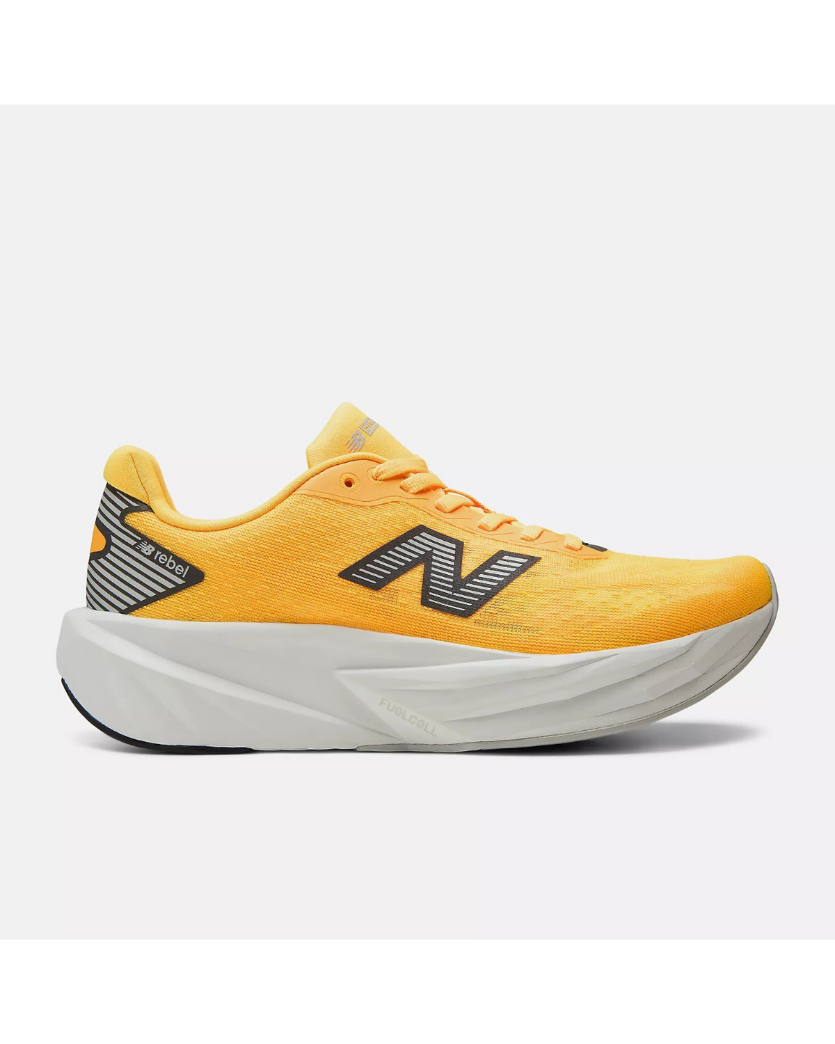 New Balance Women's FuelCell Rebel v5 - SATSUMA ORANGE / GREY MATTER