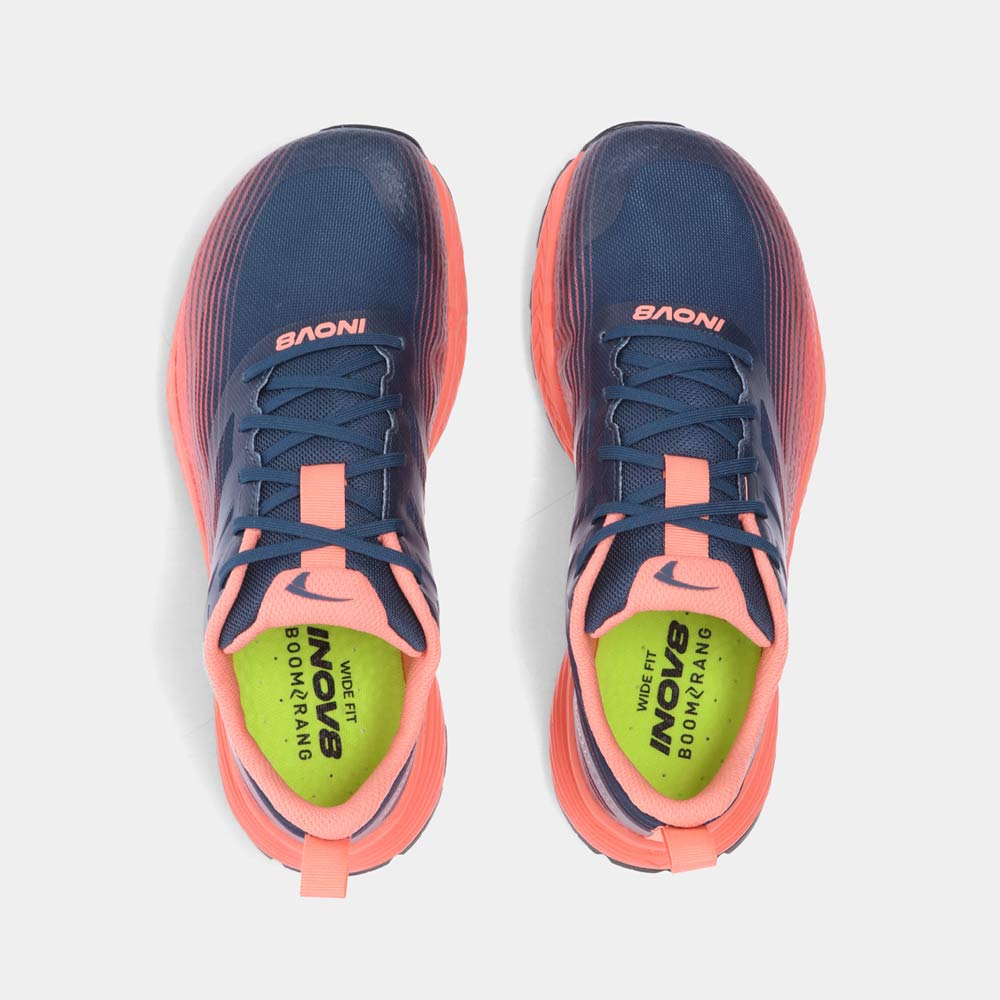 INOV8 Women's TrailFly Speed (W) Wide - Navy/Coral