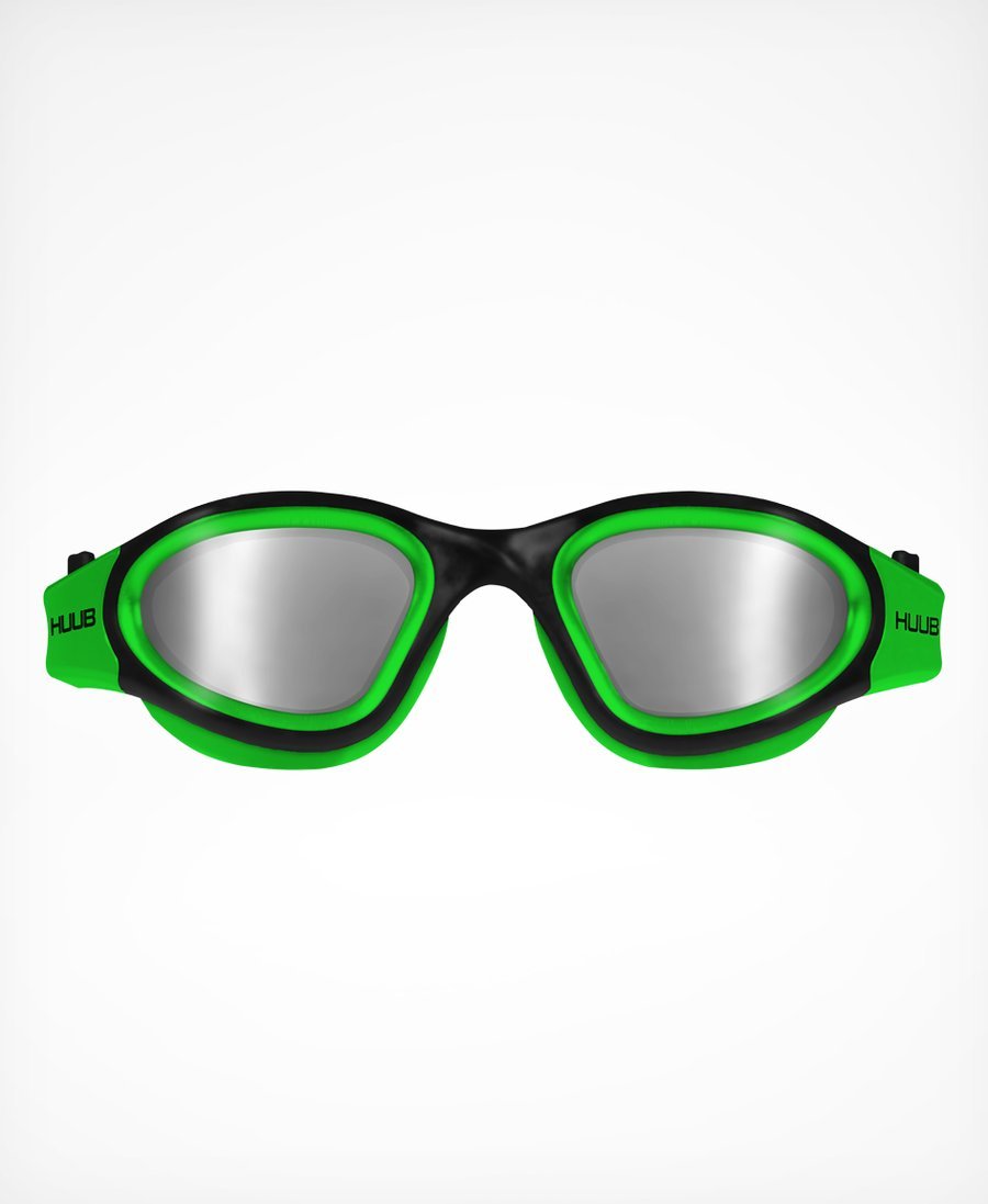 Huub Aphotic Swim Goggle - Green Polarised & Mirror