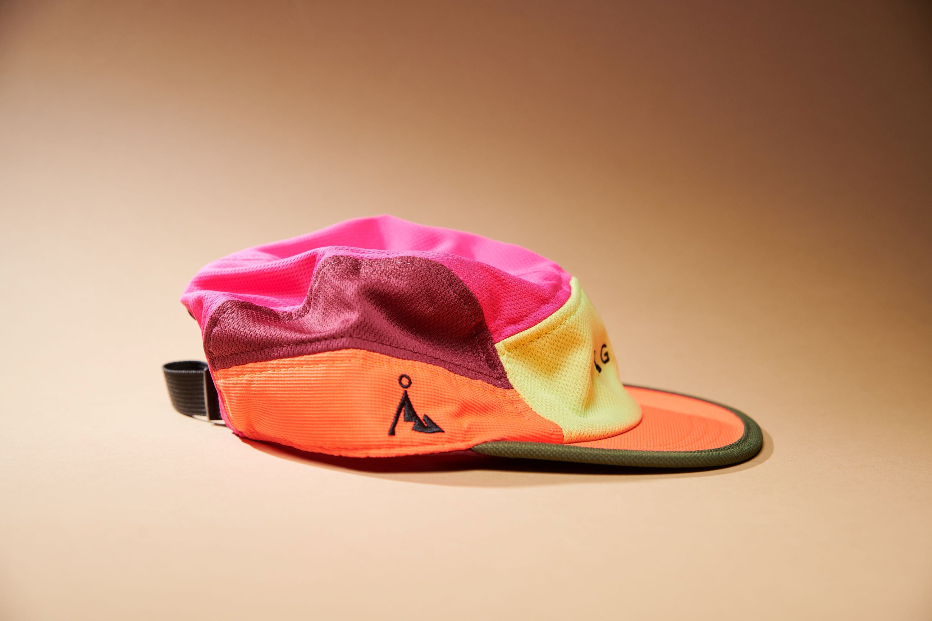 VAGA Club Cap - Green/Wine Red/Neon Pink/Neon Orange