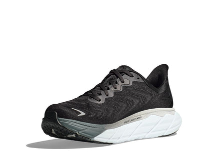 HOKA Men's Arahi 6 WIDE - Black/White