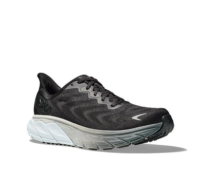 HOKA Men's Arahi 6 WIDE - Black/White