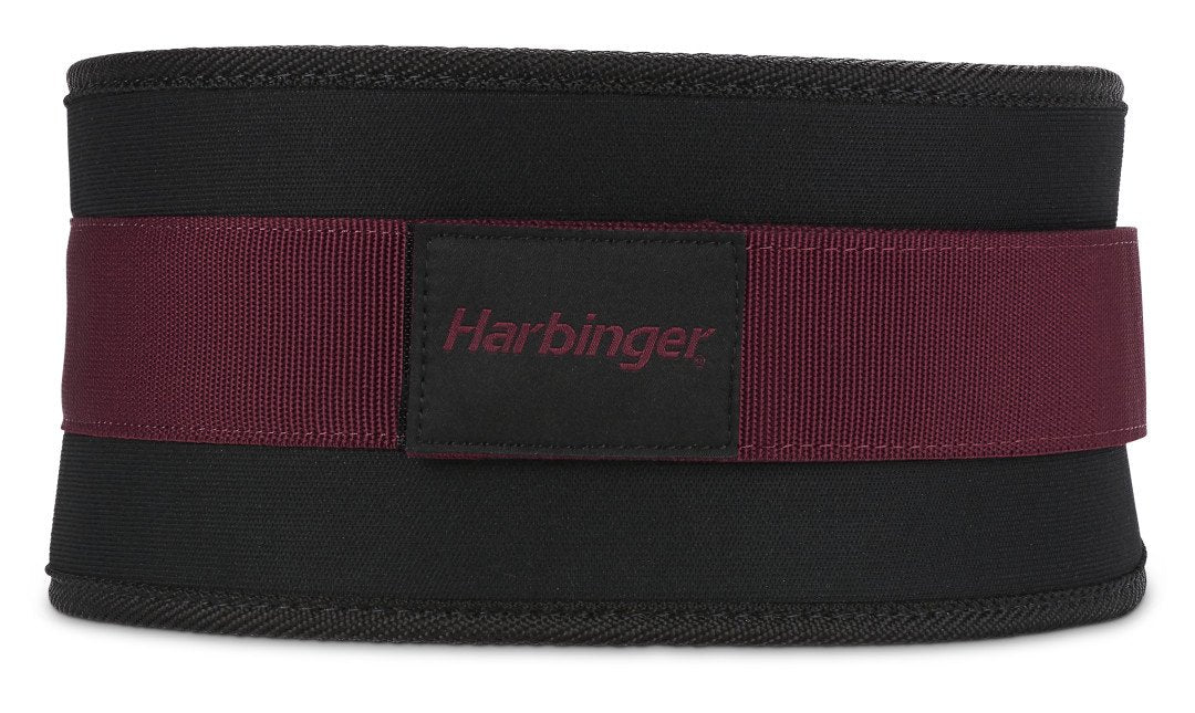 Harbinger Women's 5" Foam Core Belt- Black/Merlot