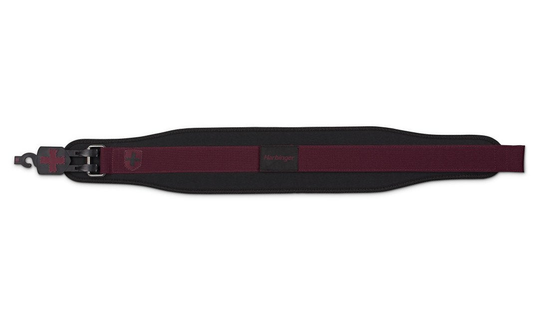 Harbinger Women's 5" Foam Core Belt- Black/Merlot