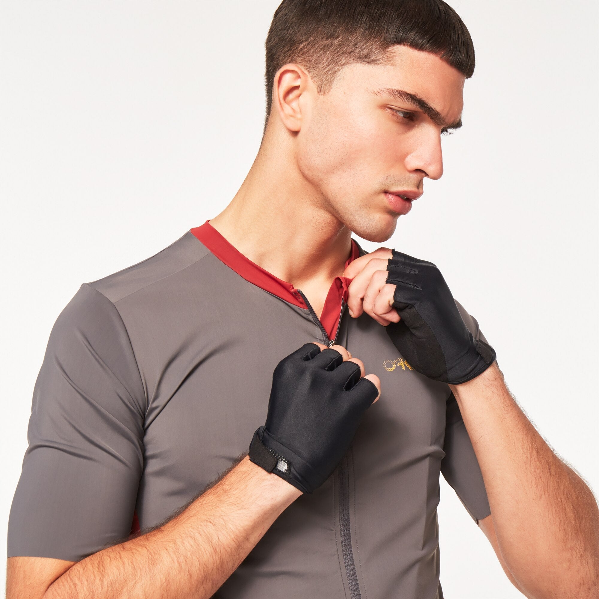 Oakley Men's Point To Point Jersey - Forged Iron  (FOA403119-24J)