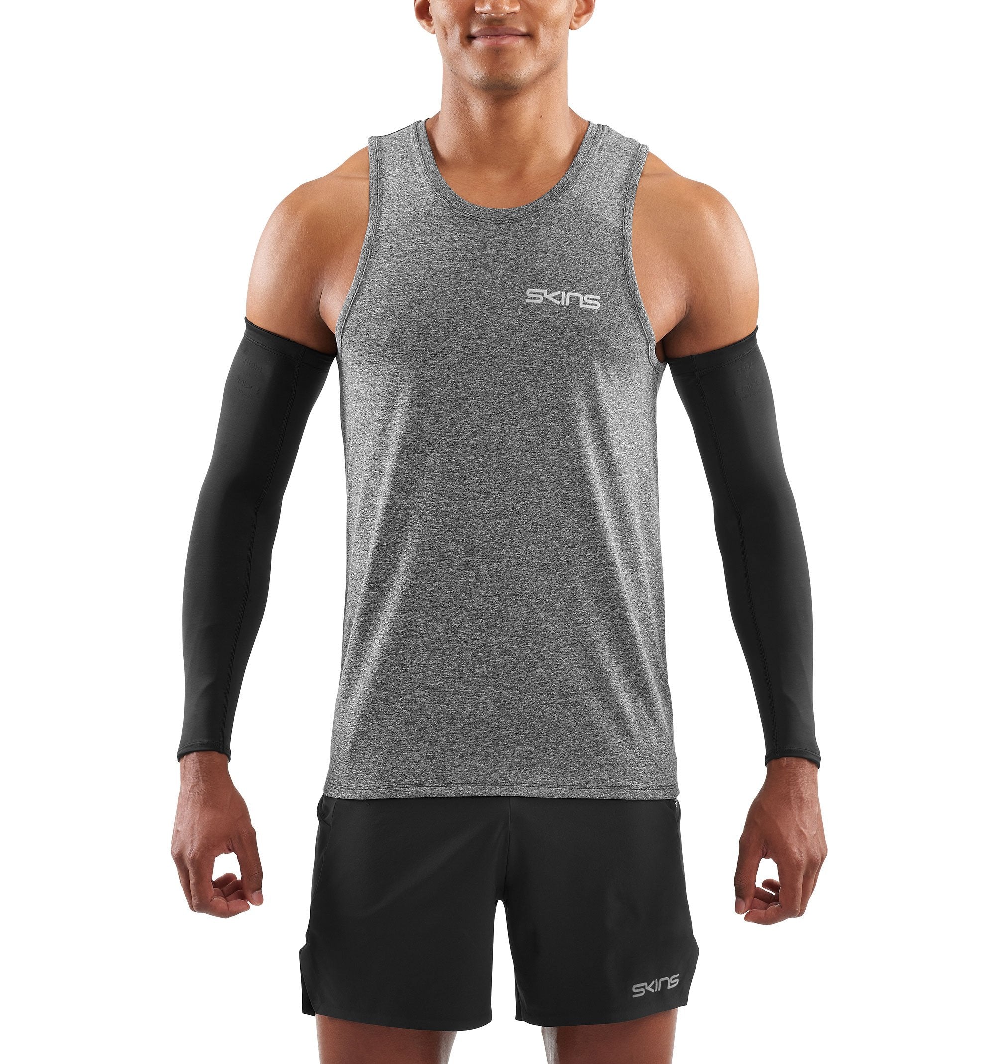 Skins Unisex's Essentials Primary Sleeves - Black