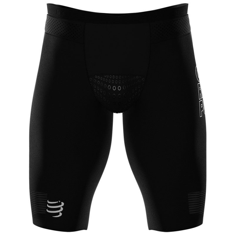 COMPRESSPORT UNISEX TRIATHLON UNDER CONTROL SHORT - BLACK