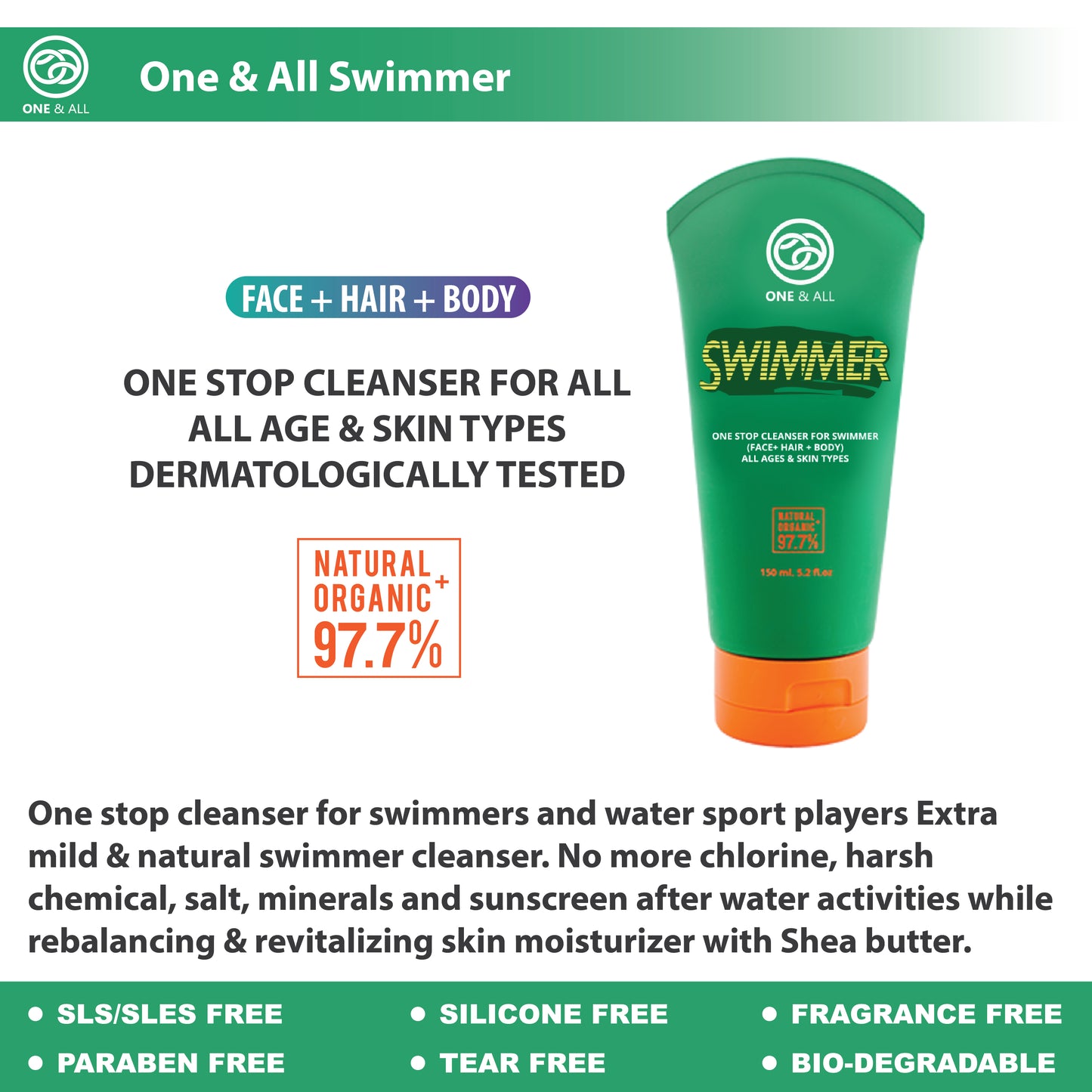 One & All Swimmer 150ml