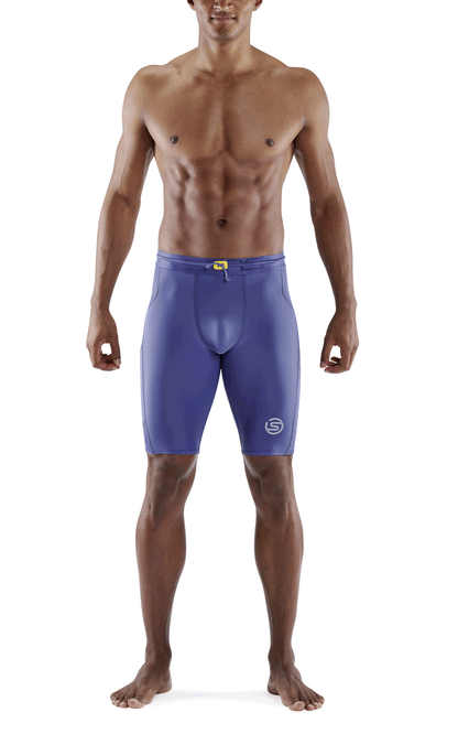 Skins Men's Compression Half Tights 3-Series - Marlin