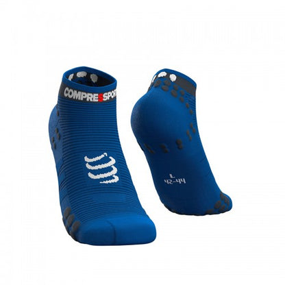 COMPRESSPORT PRO RACING SOCKS V3.0 RUN LOW BLUE LOLITE