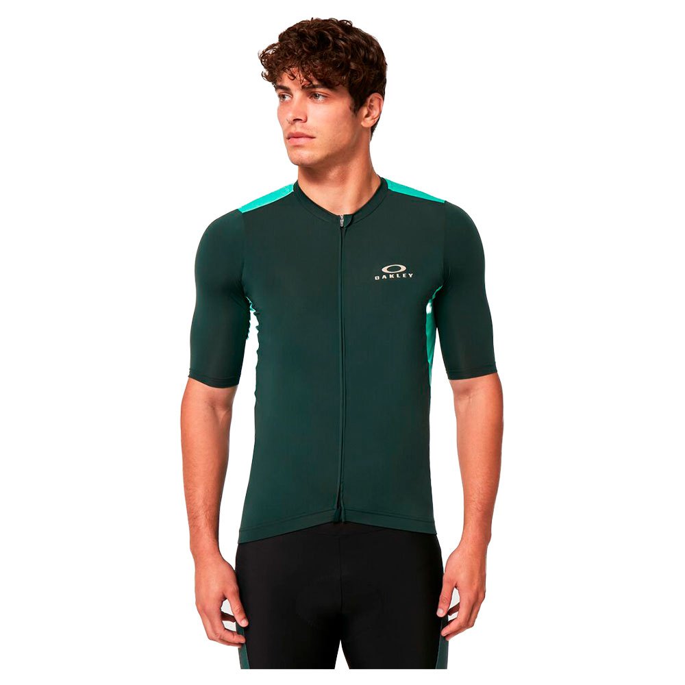 Oakley Endurance Mix Short Sleeve Jersey - Green