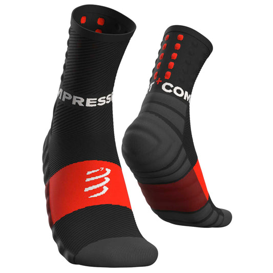 COMPRESSPORT SHOCK ABSORB SOCKS - BLACK